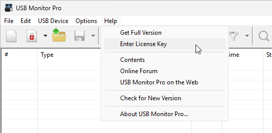 Enter License Key